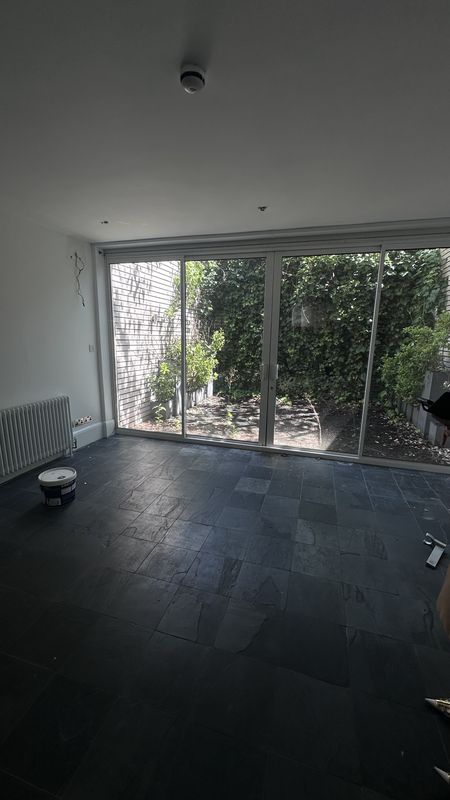 The garden room, before the work