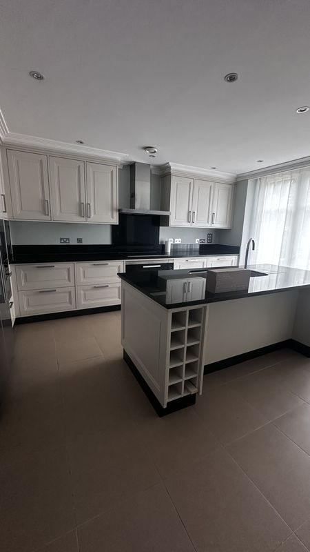 The old kitchen, before the work