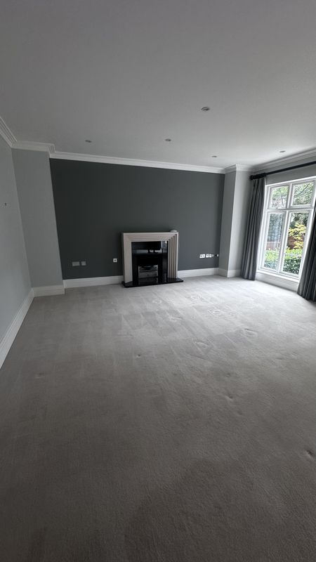 The drawing room, before the work